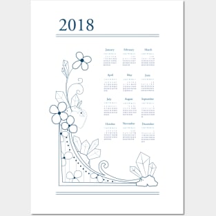 2018 Calendar Posters and Art